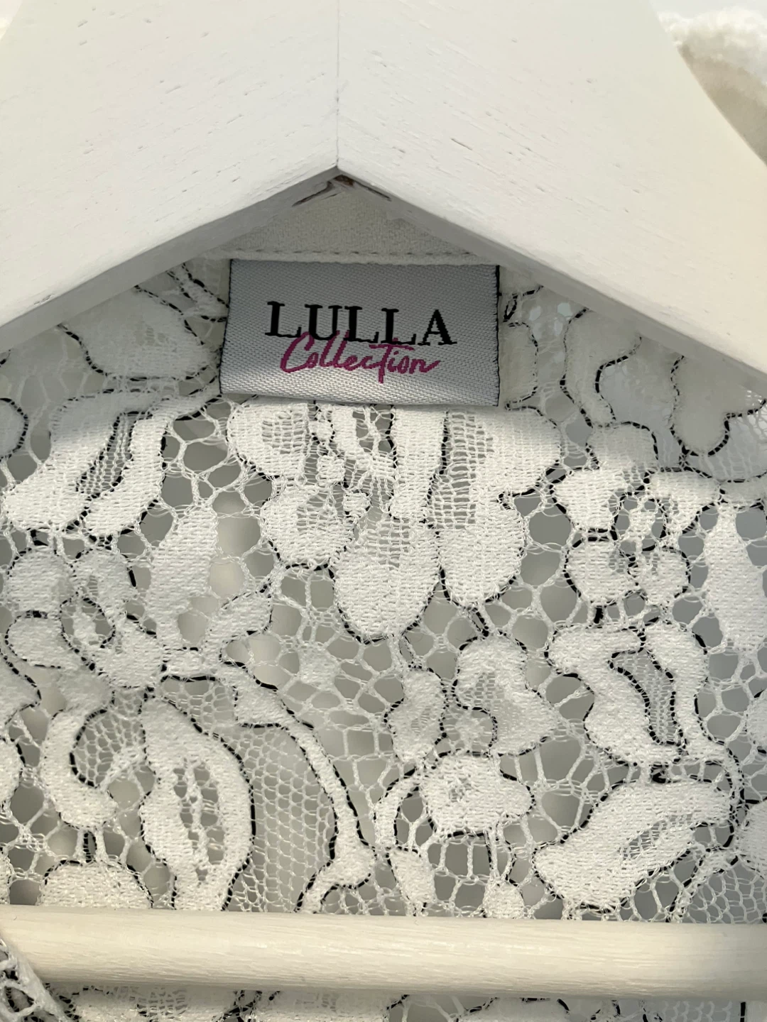 Lulla Collection White Lace Detachable Collar - photo 4