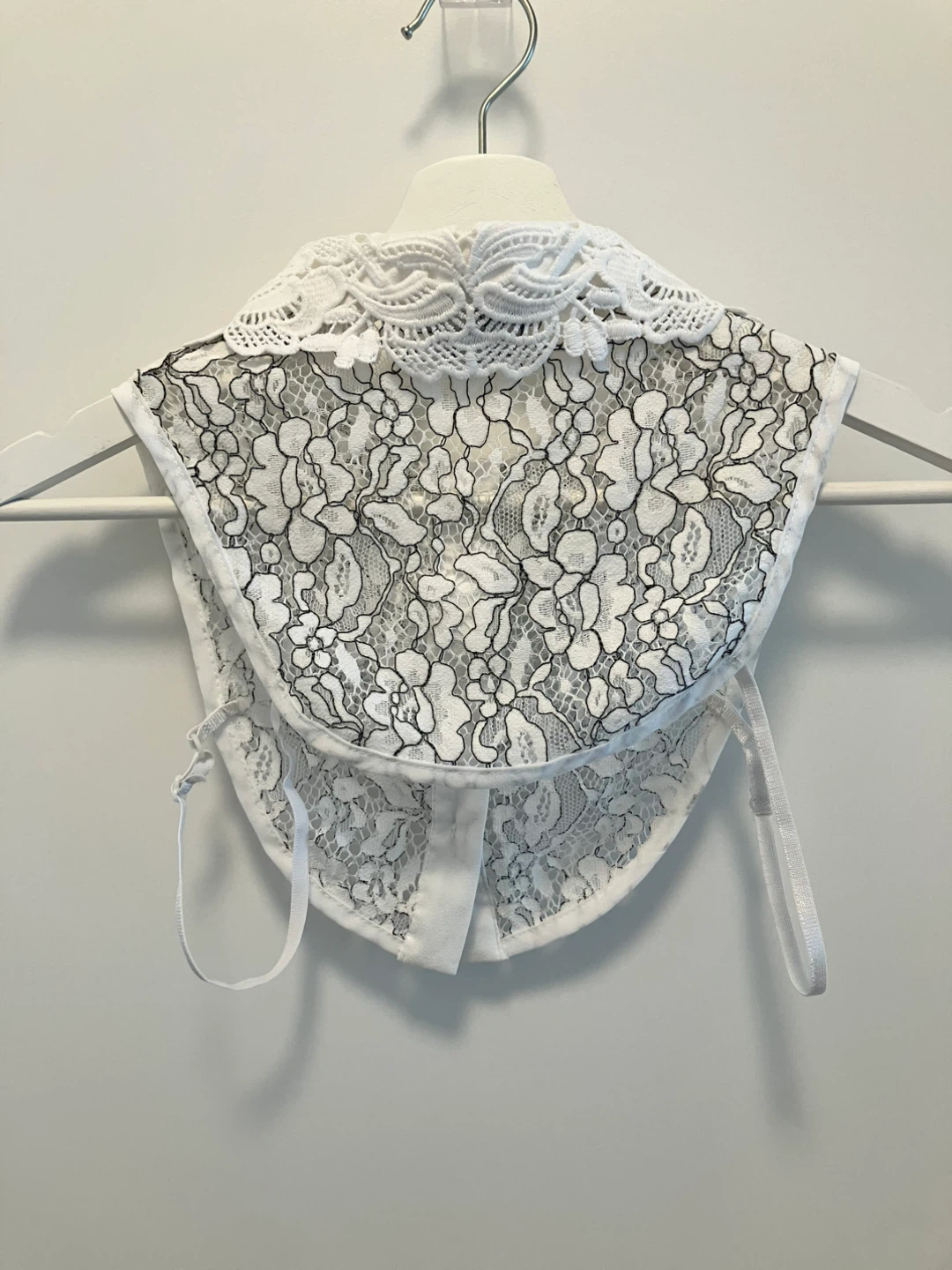 Lulla Collection White Lace Detachable Collar - photo 3