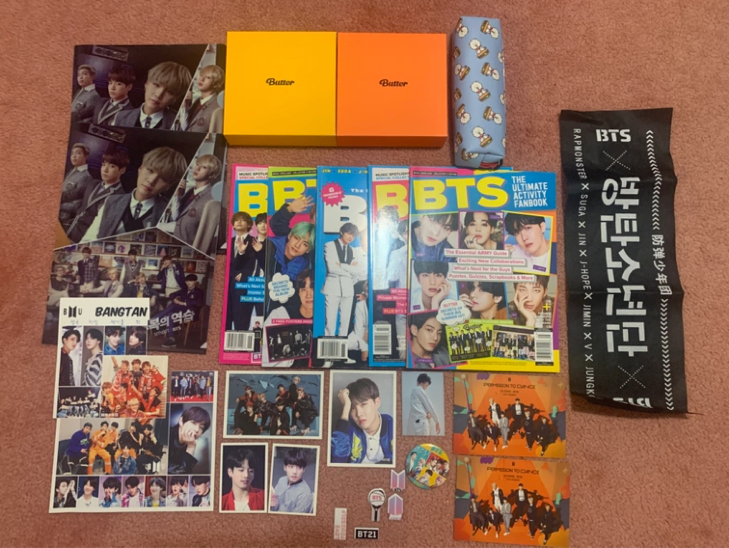 BTS Butter Album & Fanbook Collection