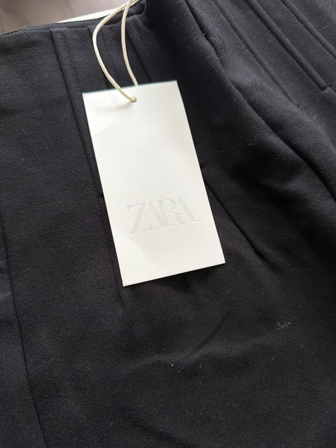ZARA Black High Waist Pants Size S - photo 4