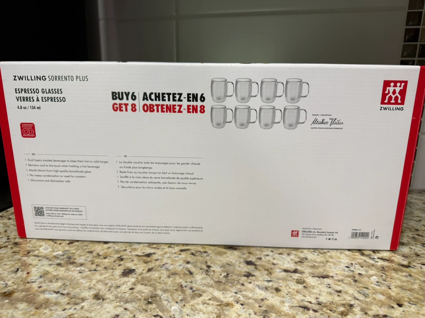 Zwilling Sorrento Plus Espresso Glasses - photo 2