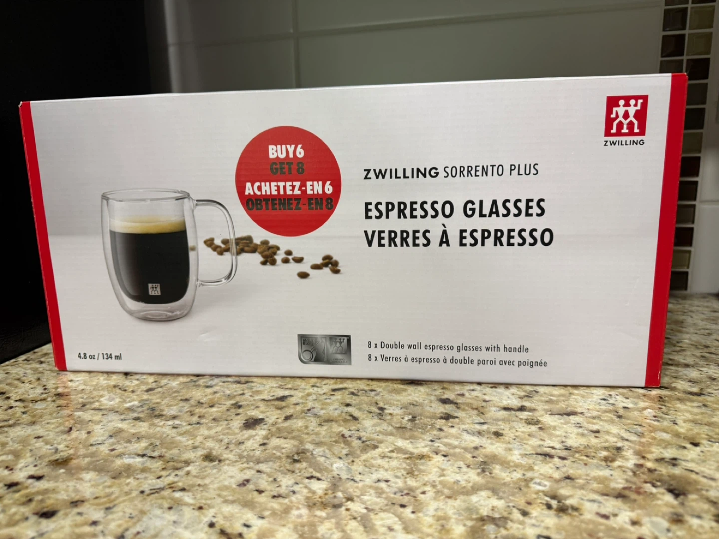 Zwilling Sorrento Plus Espresso Glasses