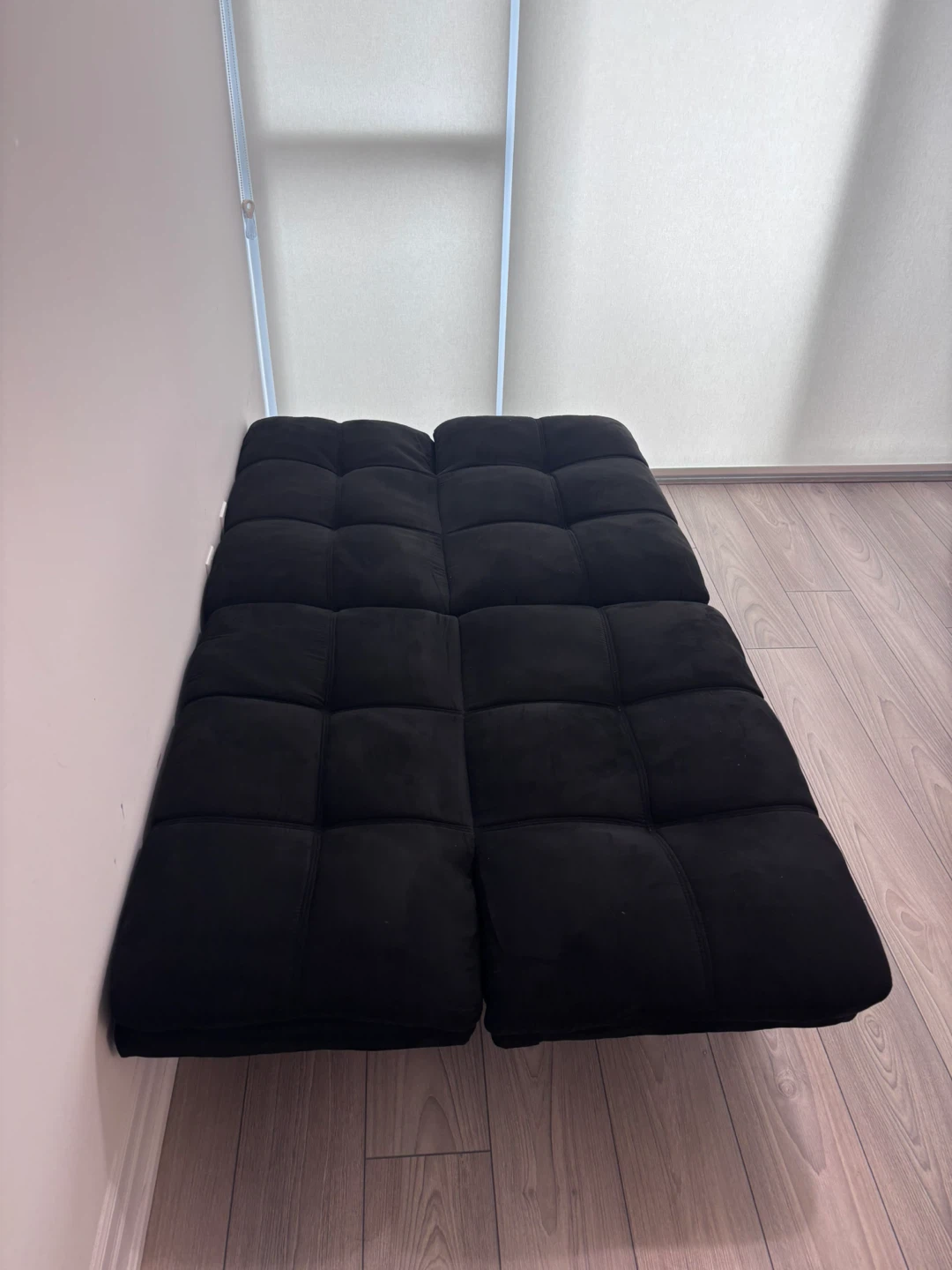Black Futon Sofa Bed - photo 2