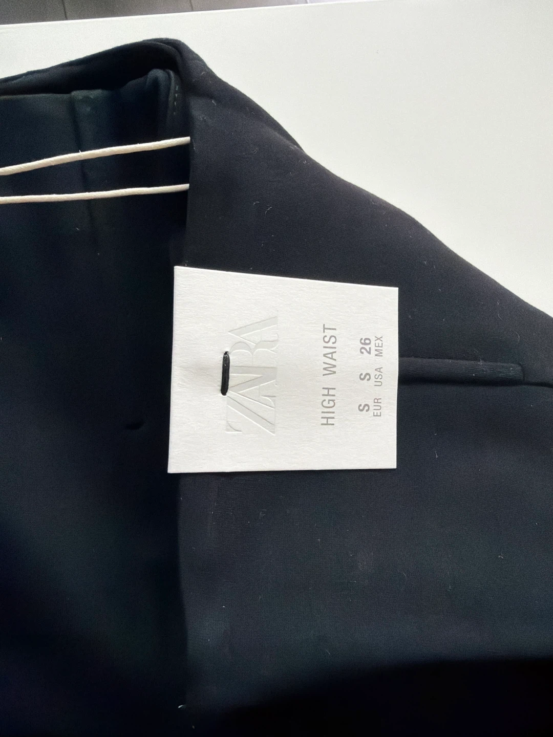 ZARA Black High Waist Pants Size S - photo 3