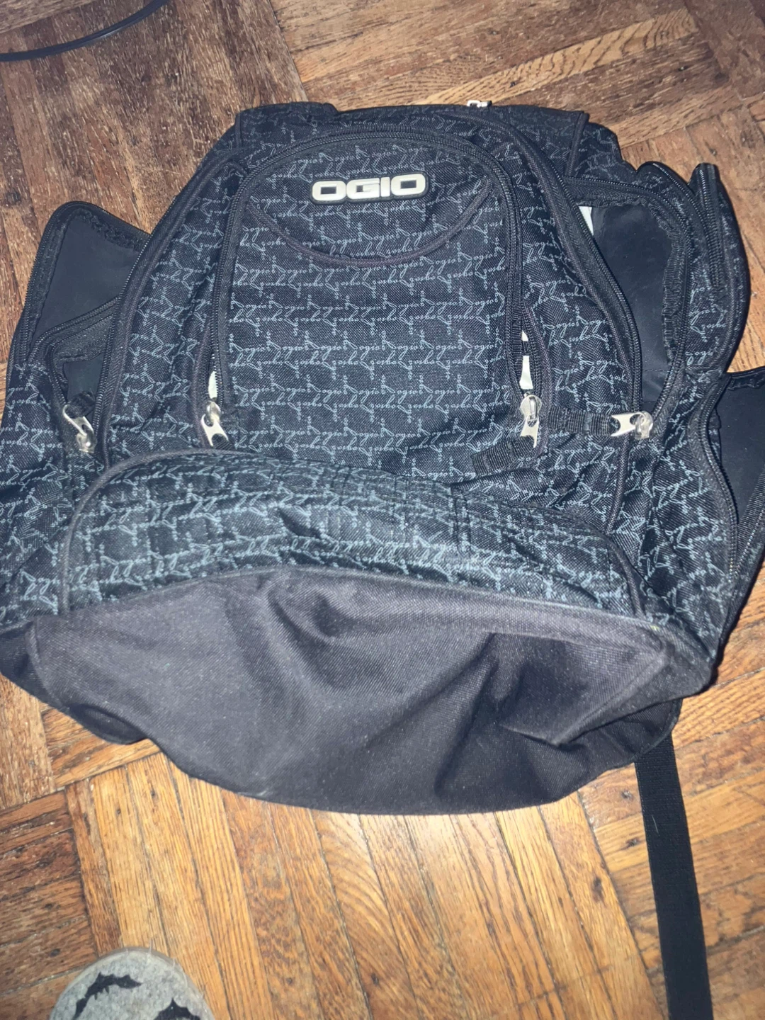 Ogio Backpack Black Pattern