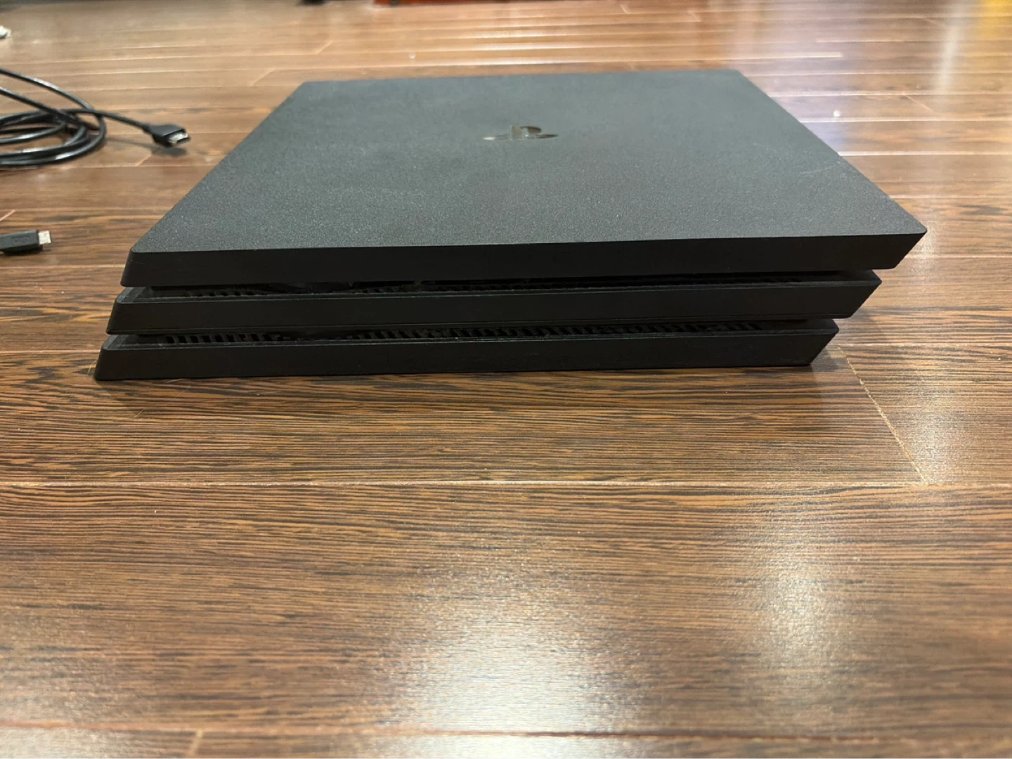 Sony PlayStation 4 Pro 1TB Console with Controller and Cables - photo 3
