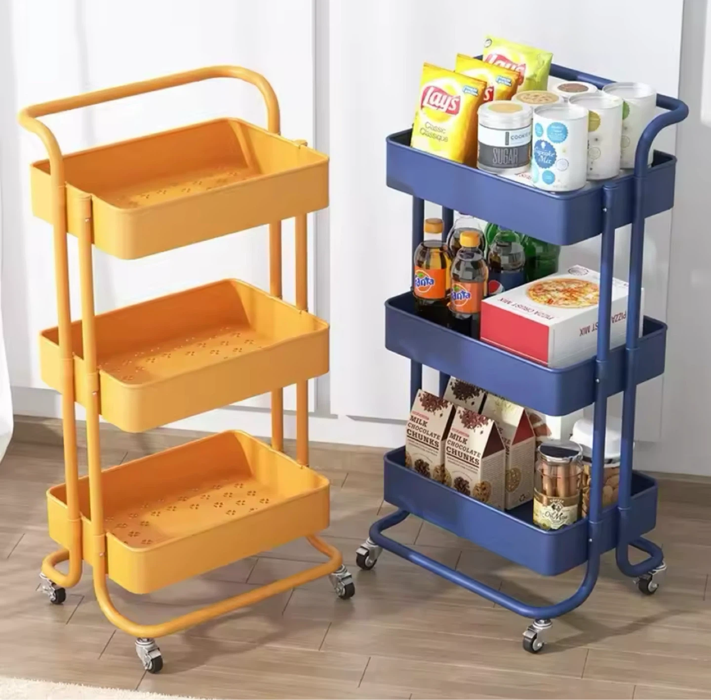 3-Tier Rolling Storage Cart - photo 2