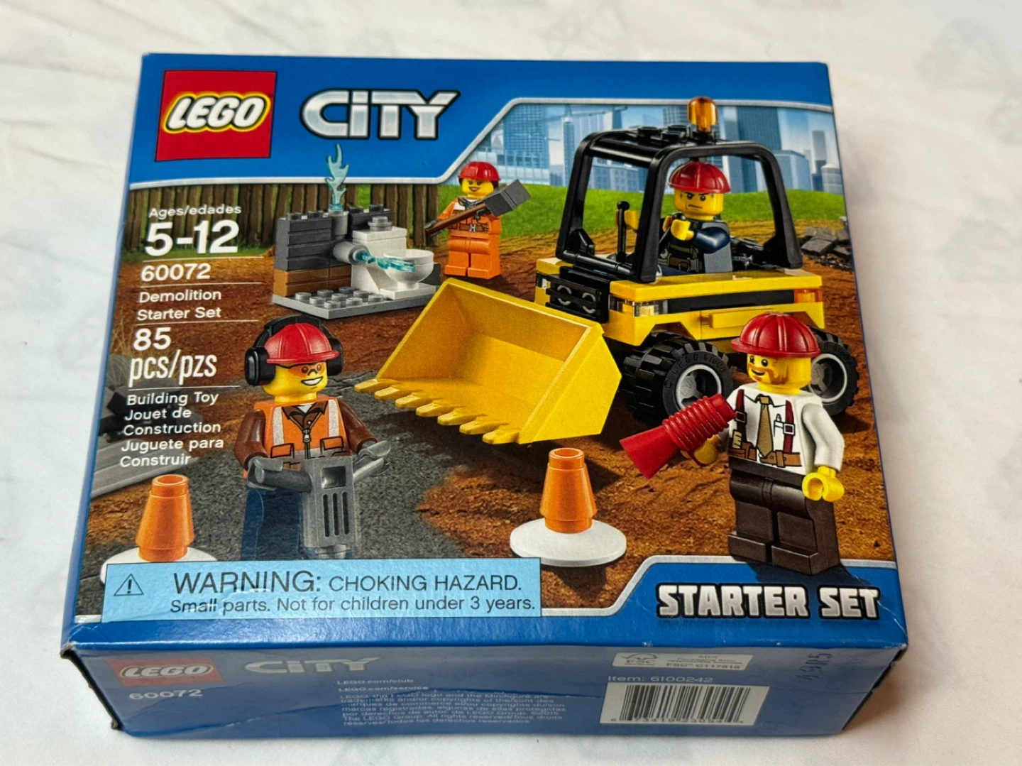 LEGO City 60072 Demolition Starter Set Building Toy