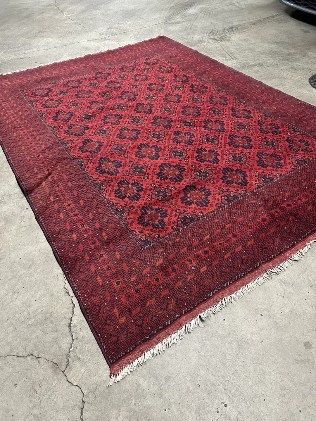 Oversized Pakistani Bokhara Area Rug (8x11) - photo 3