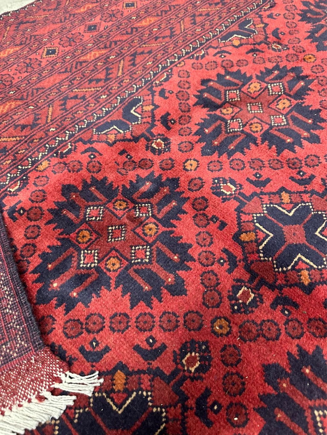 Oversized Pakistani Bokhara Area Rug (8x11) - photo 2
