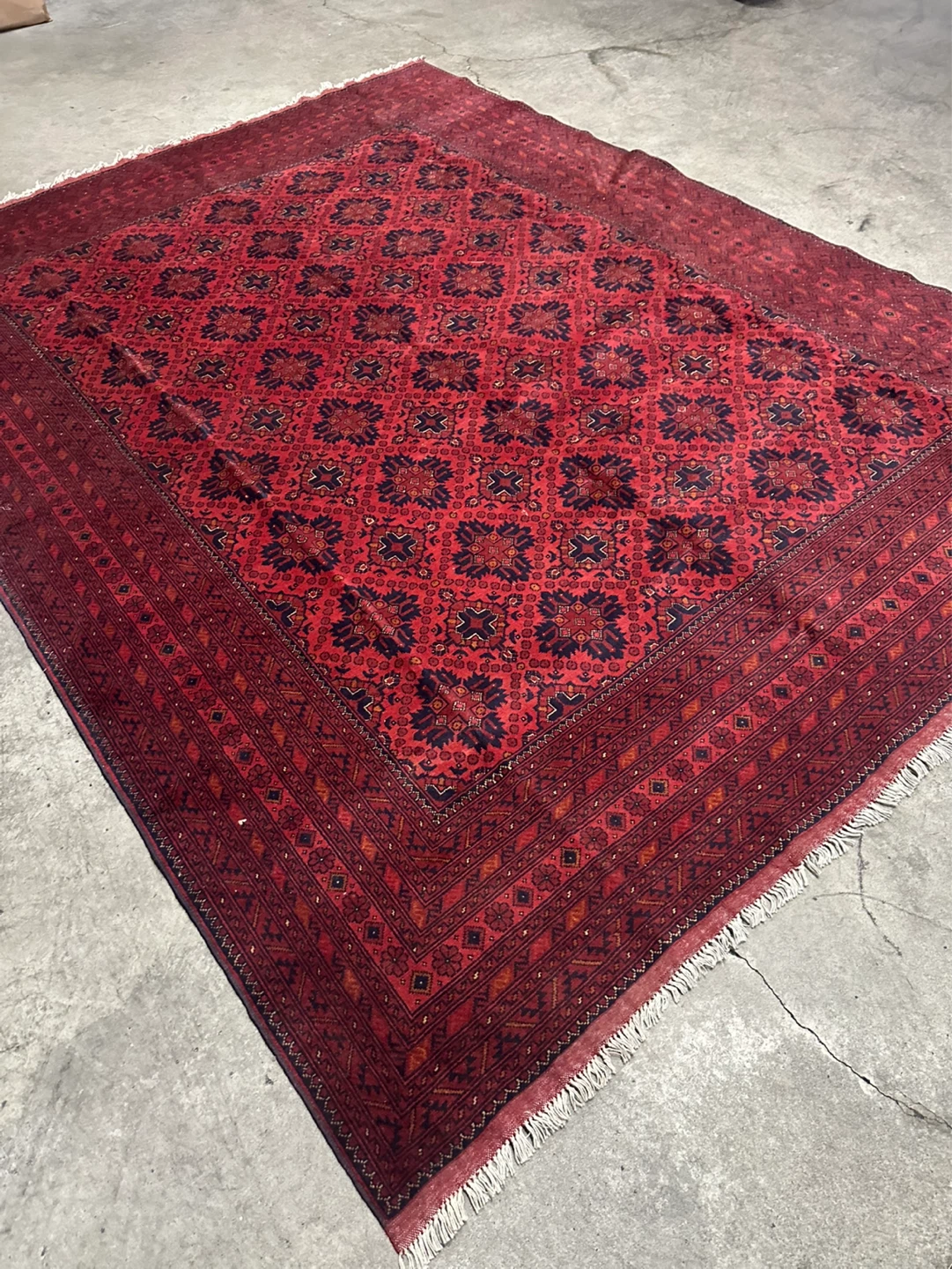 Oversized Pakistani Bokhara Area Rug (8x11) - photo 4