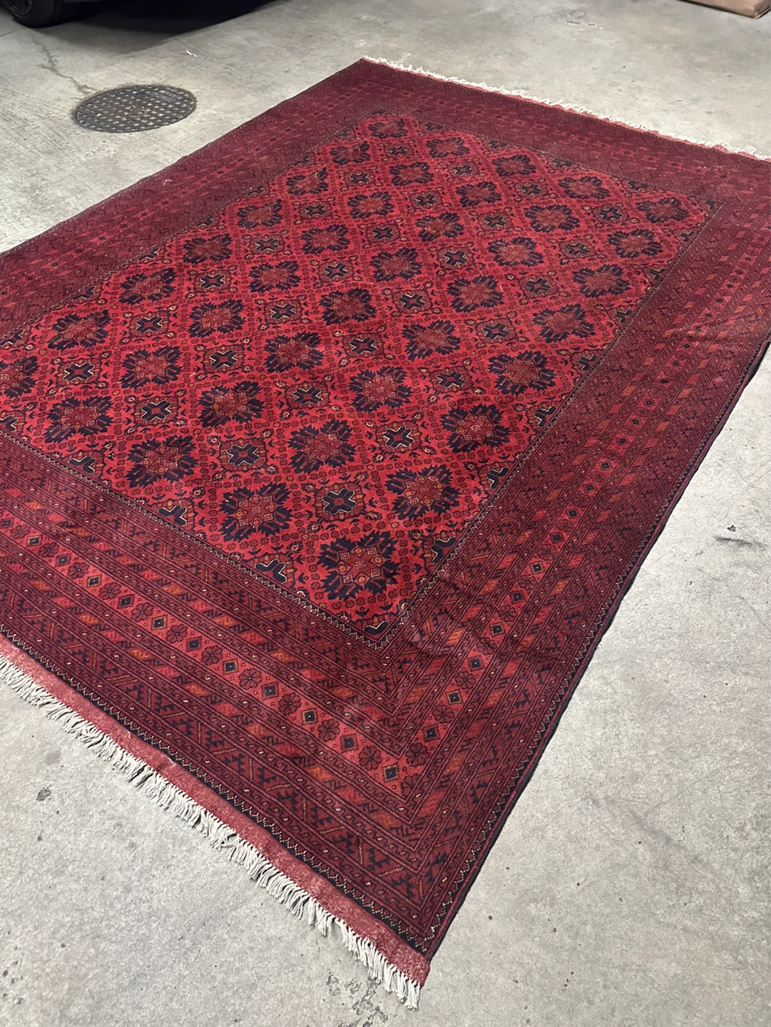 Oversized Pakistani Bokhara Area Rug (8x11) - photo 5