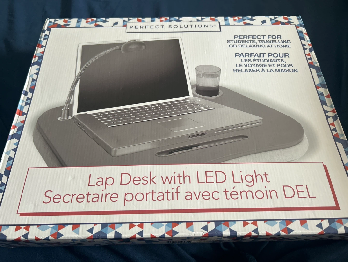 Perfect Solutions Lap Desk with LED Light