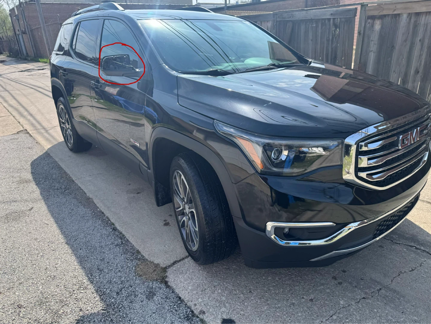 Black GMC Acadia SUV - photo 3