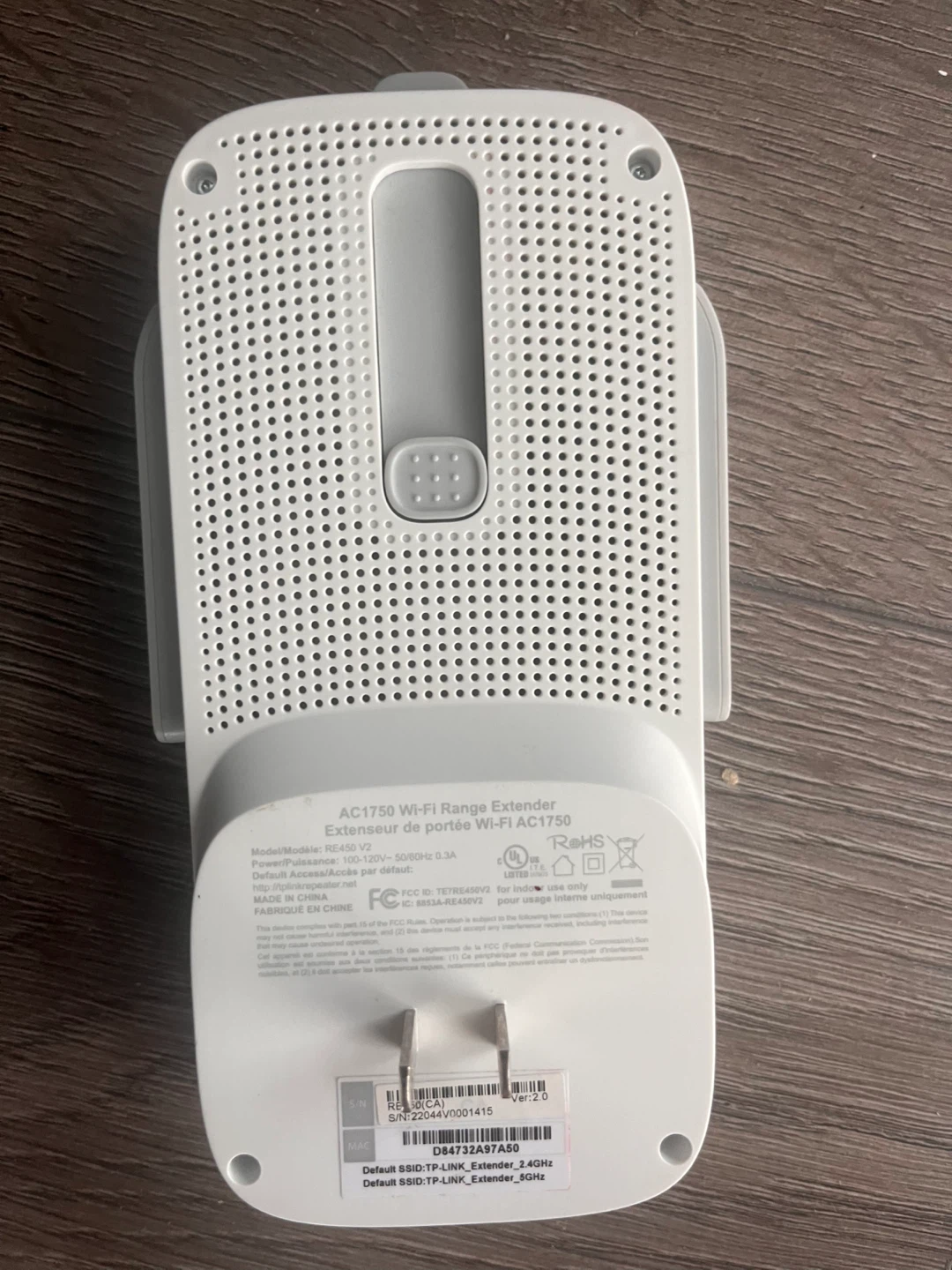 TP-Link AC1750 Wi-Fi Range Extender - photo 2