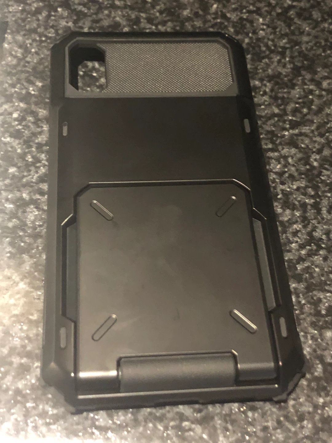 Vofolen XR Flip Card Black Phone Case - photo 3