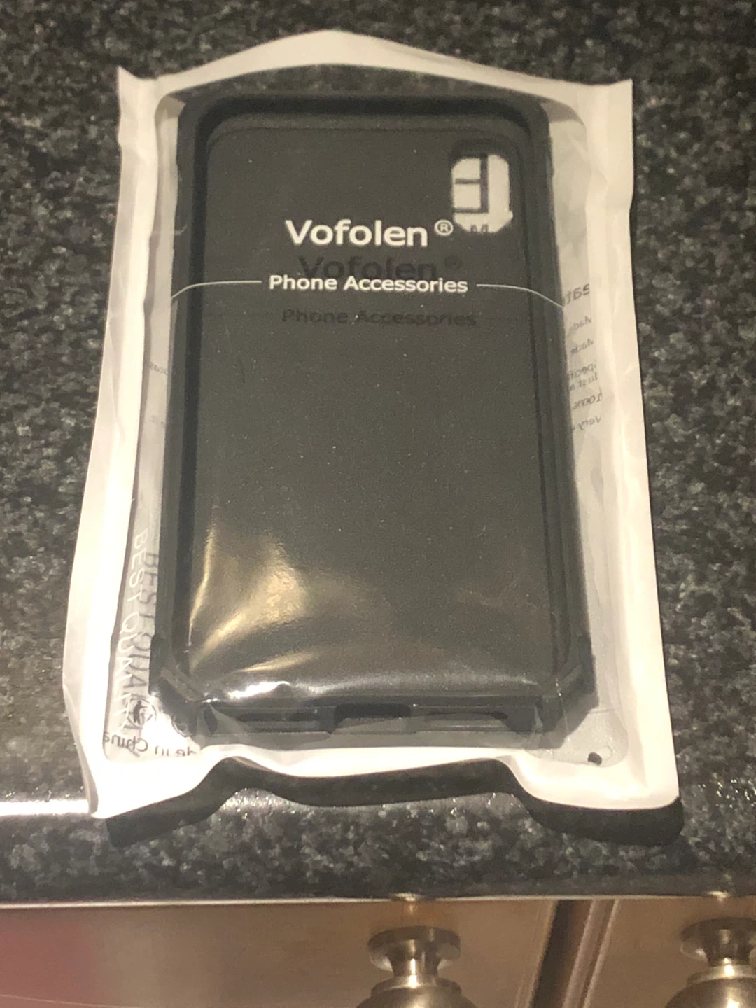 Vofolen XR Flip Card Black Phone Case - photo 4
