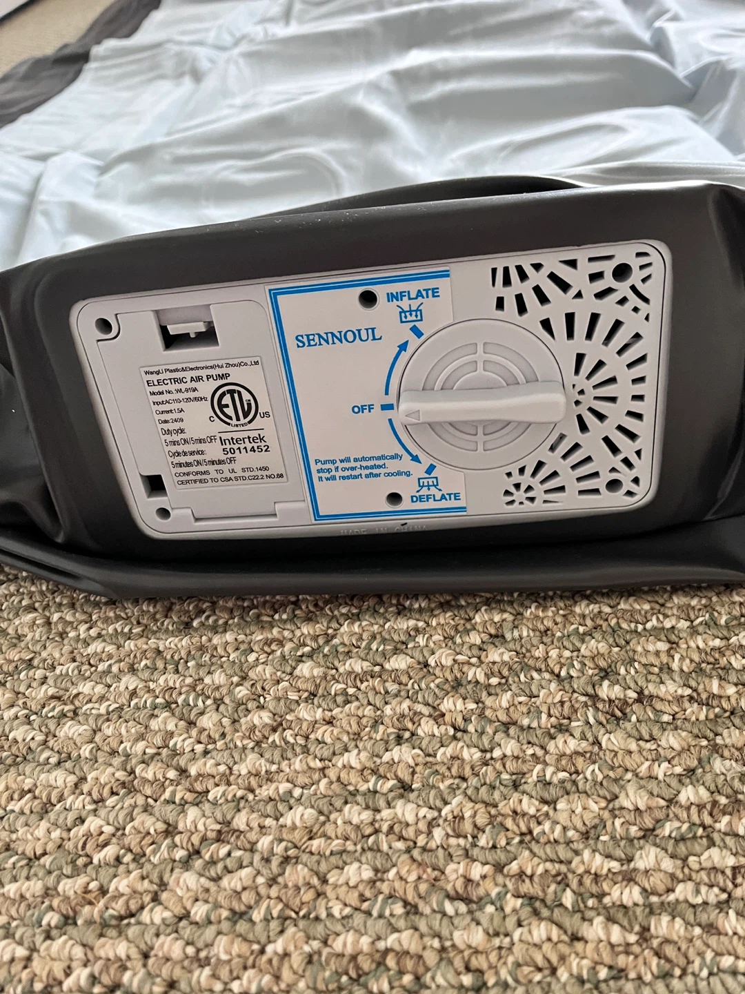 SENNOUL Raised Air Mattress - photo 2