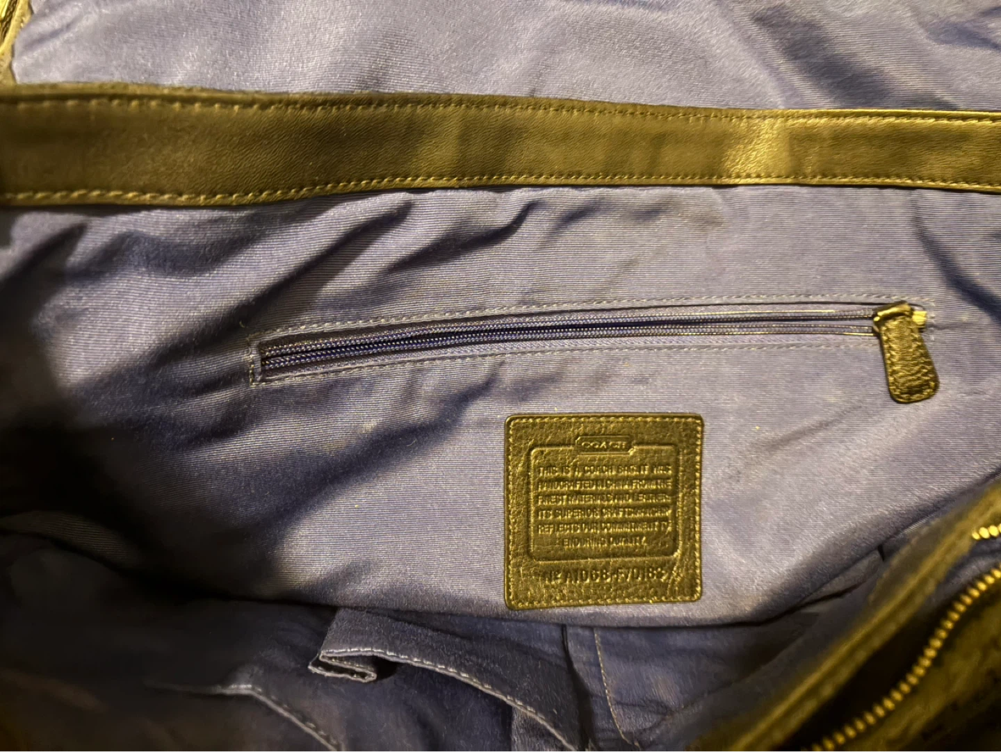 Coach Monogram Messenger Bag - photo 3