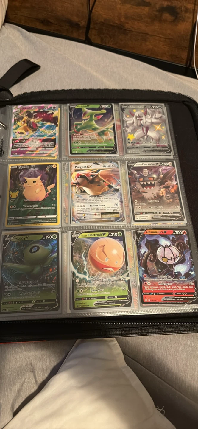 Pokémon Trading Card Binder with Assorted Cards - photo 3