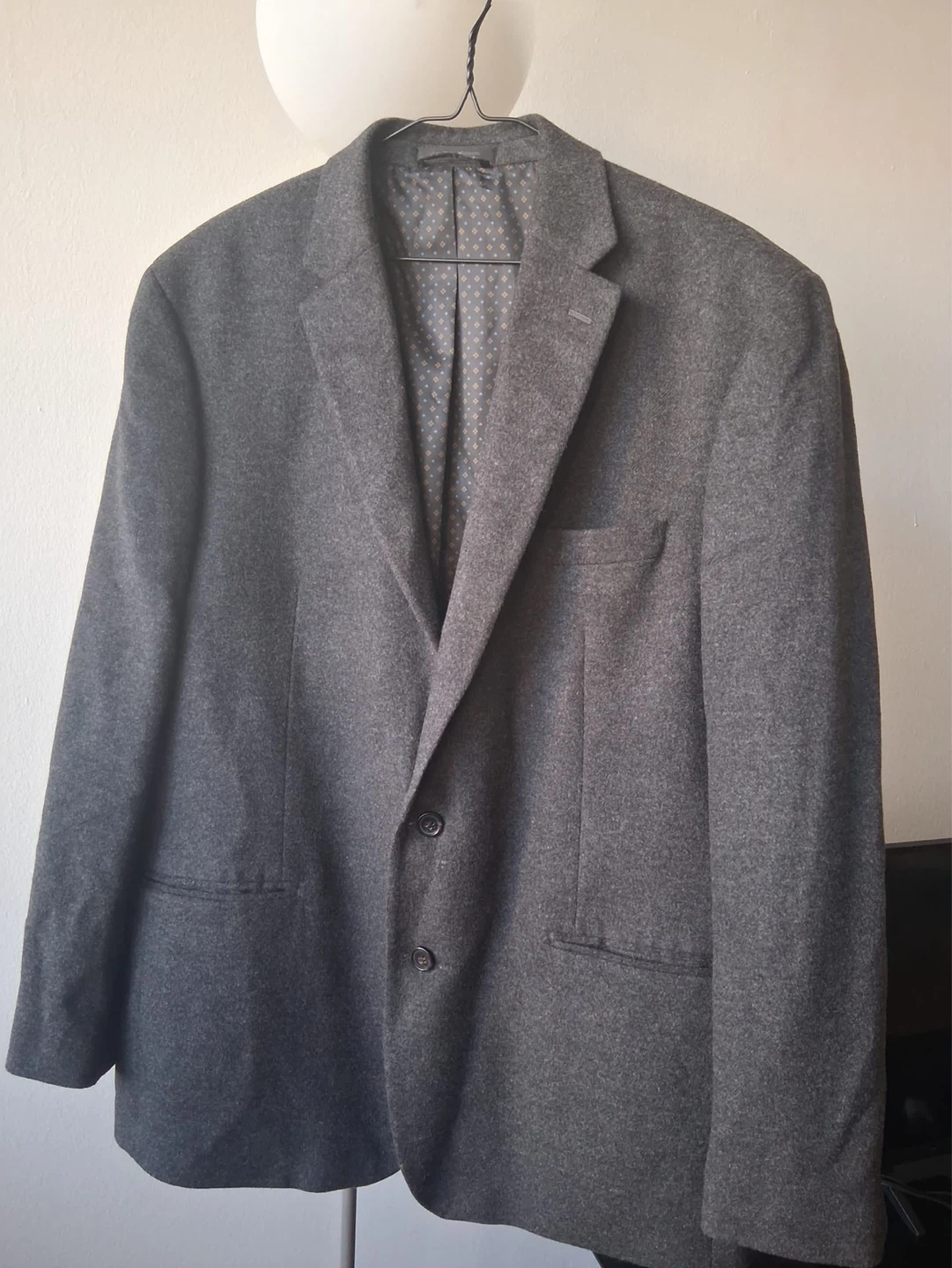 Ralph Lauren Men's Blazer - Grey, Size 46L