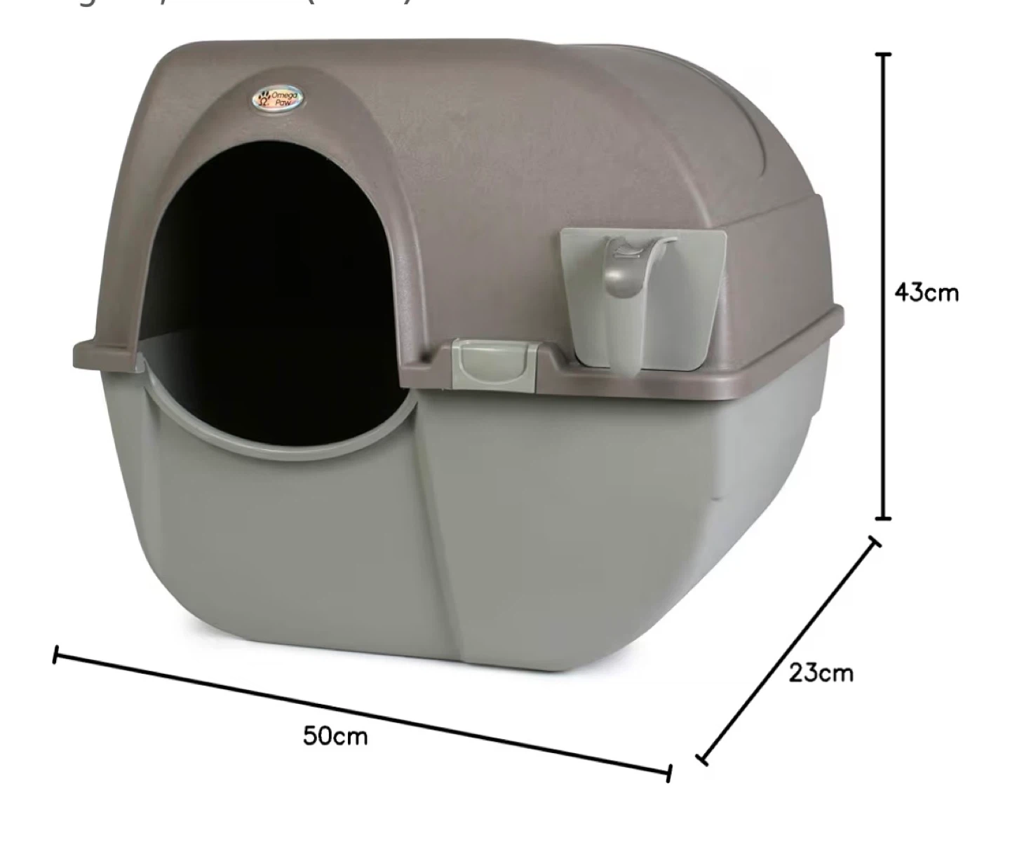 Omega Paw Roll 'n' Clean Self-Cleaning Litter Box