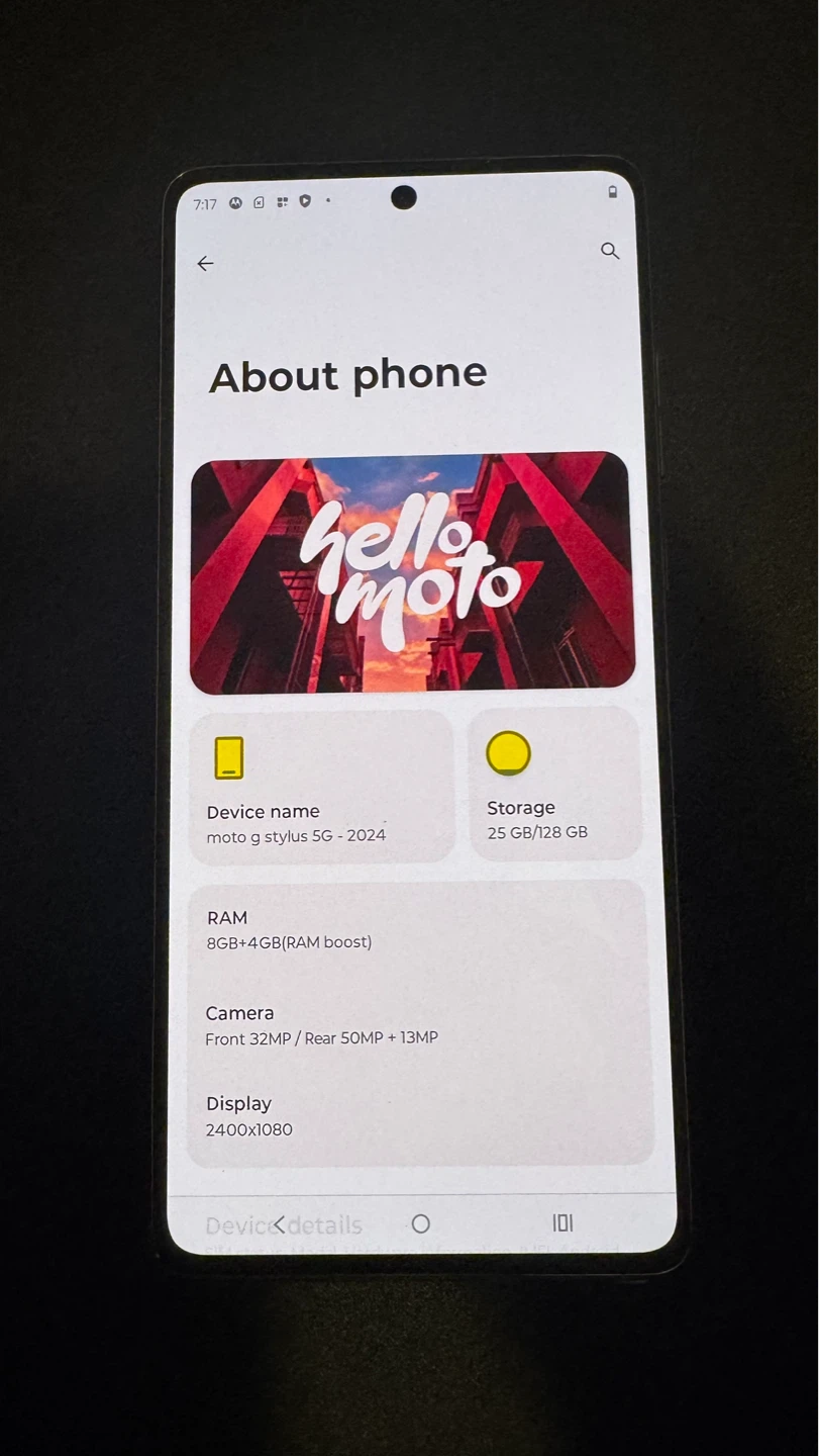 Motorola Moto G Stylus 5G (2024) 128GB