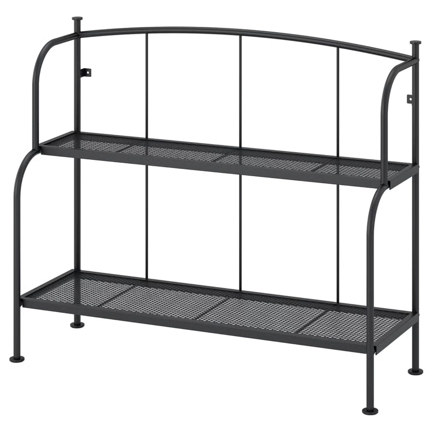 LÄCKÖ Shelf unit, gray outdoor/indoor, - photo 4