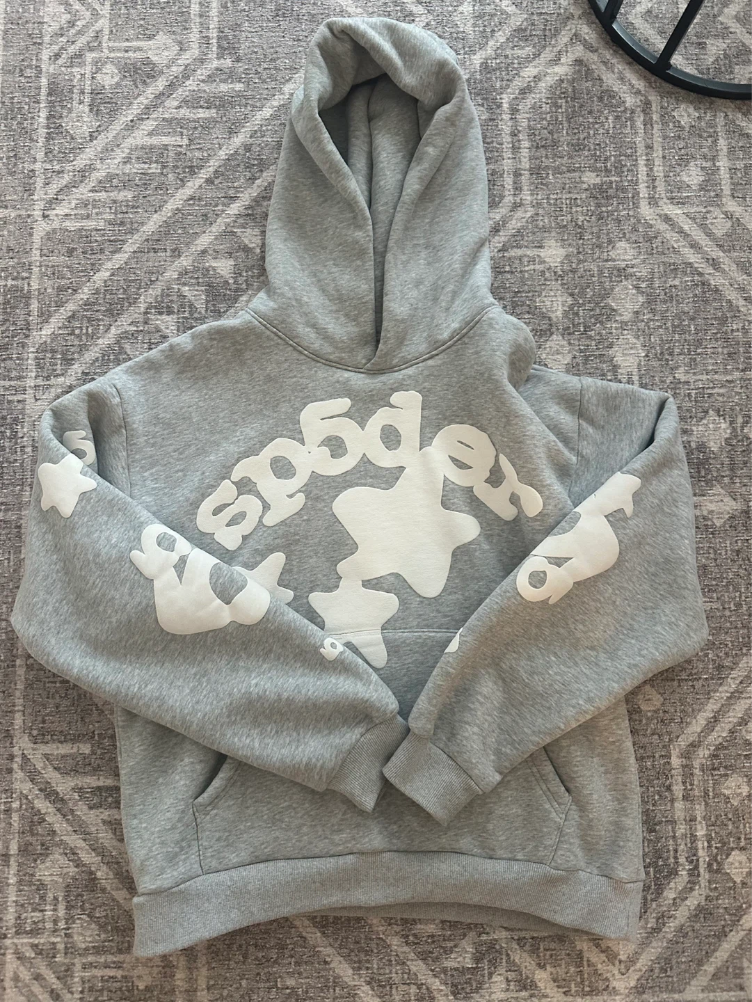 Grey Sp5der Hoodie
