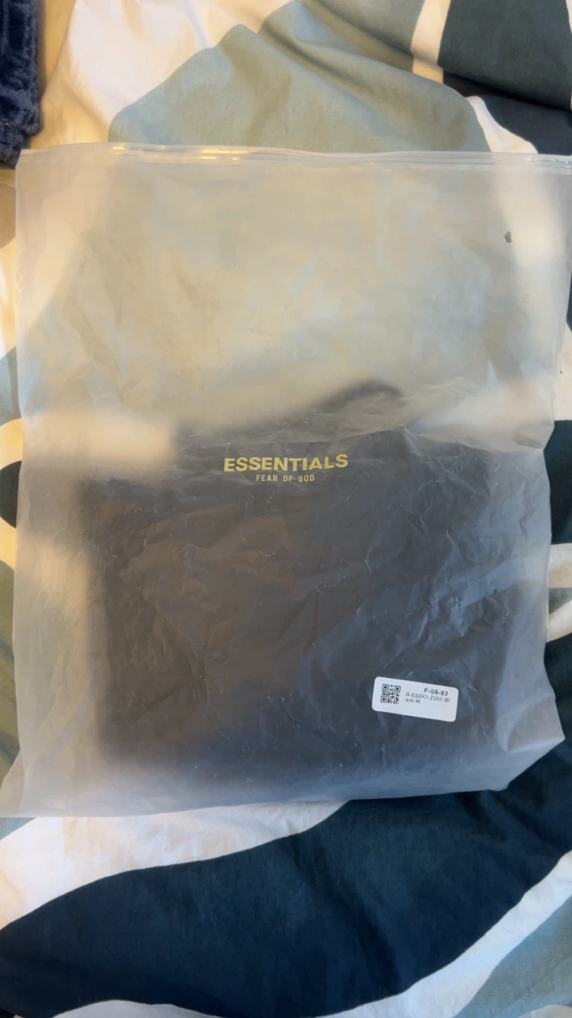 Essentials Fear of God Black Sweatpants Size M - photo 3