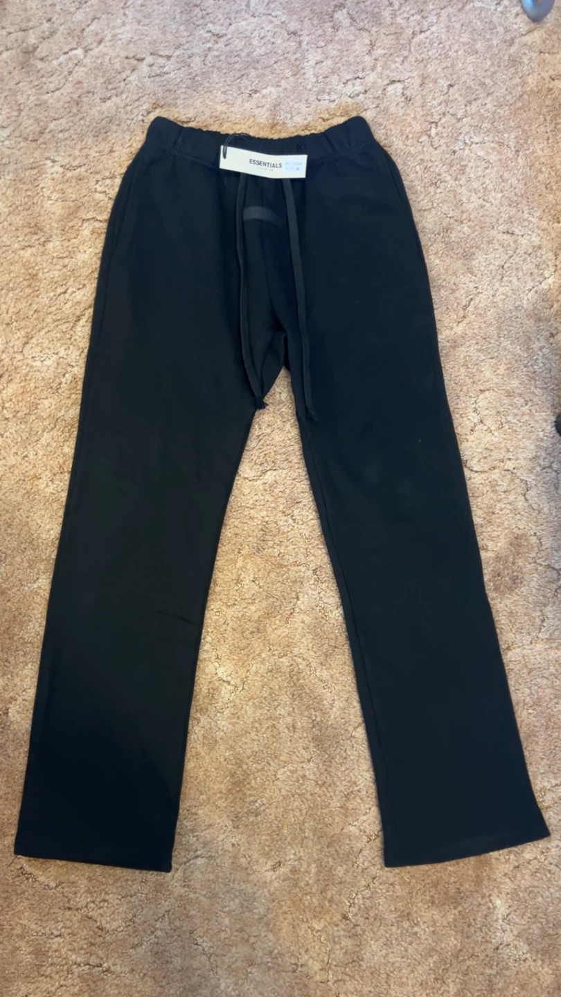 Essentials Fear of God Black Sweatpants Size M