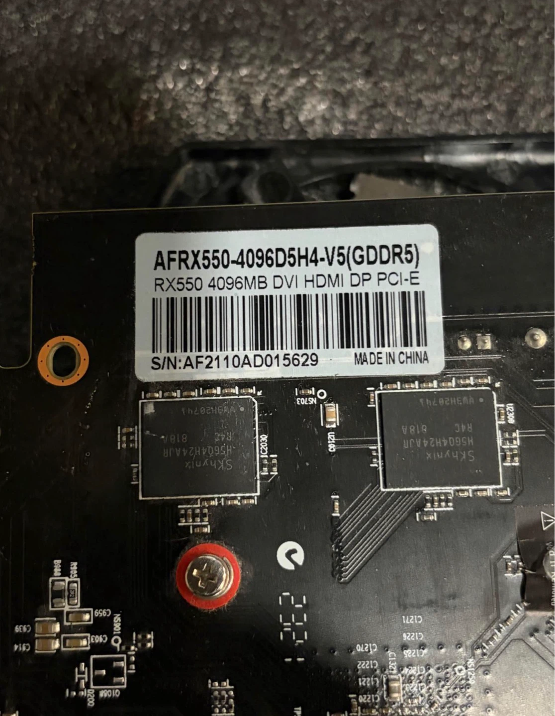 AFOX RADEON RX 550 4GB GDDR5 - photo 3