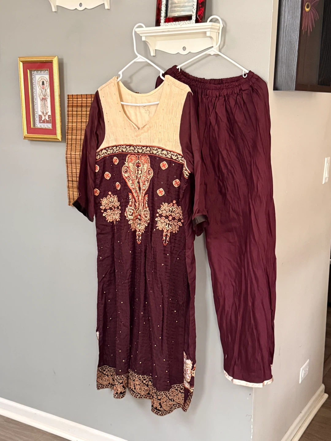 Women's Kurta and Pants Set XL Size