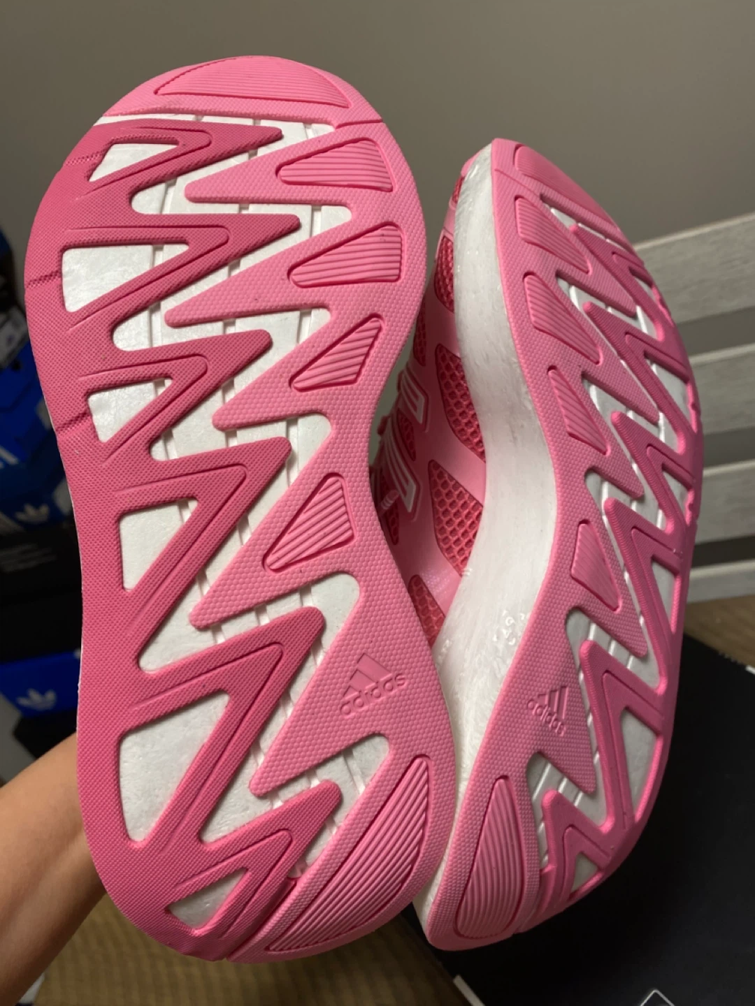Brand new Adidas Adizero ArukU J Pink Running Shoes - photo 5