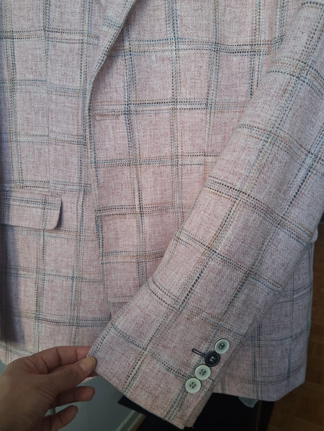 Haight & Ashbury Plaid Blazer Size 54 - photo 2