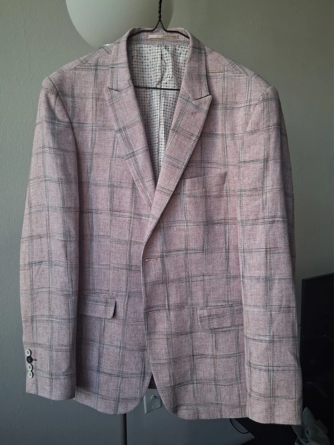 Haight & Ashbury Plaid Blazer Size 54