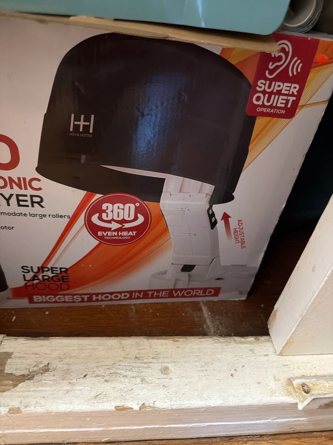Hot & Hotter Ionic Dryer - Super Large Hood