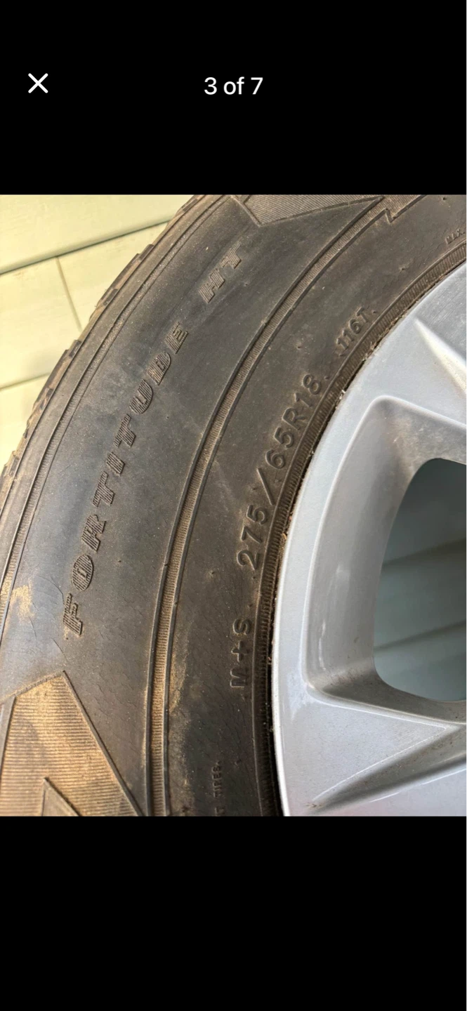 Goodyear Wrangler Fortitude HT Tires (4) - 275/65R18 - photo 5