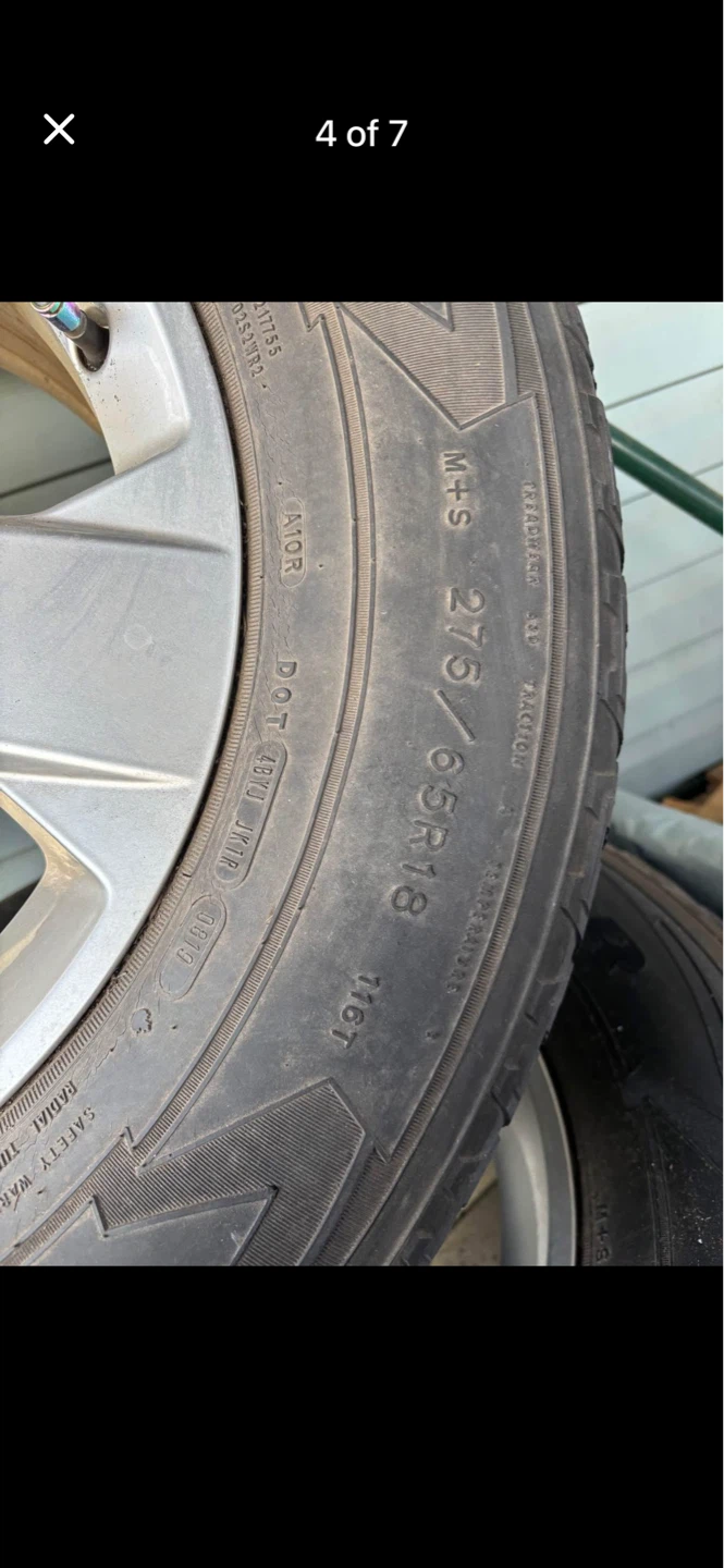 Goodyear Wrangler Fortitude HT Tires (4) - 275/65R18 - photo 3
