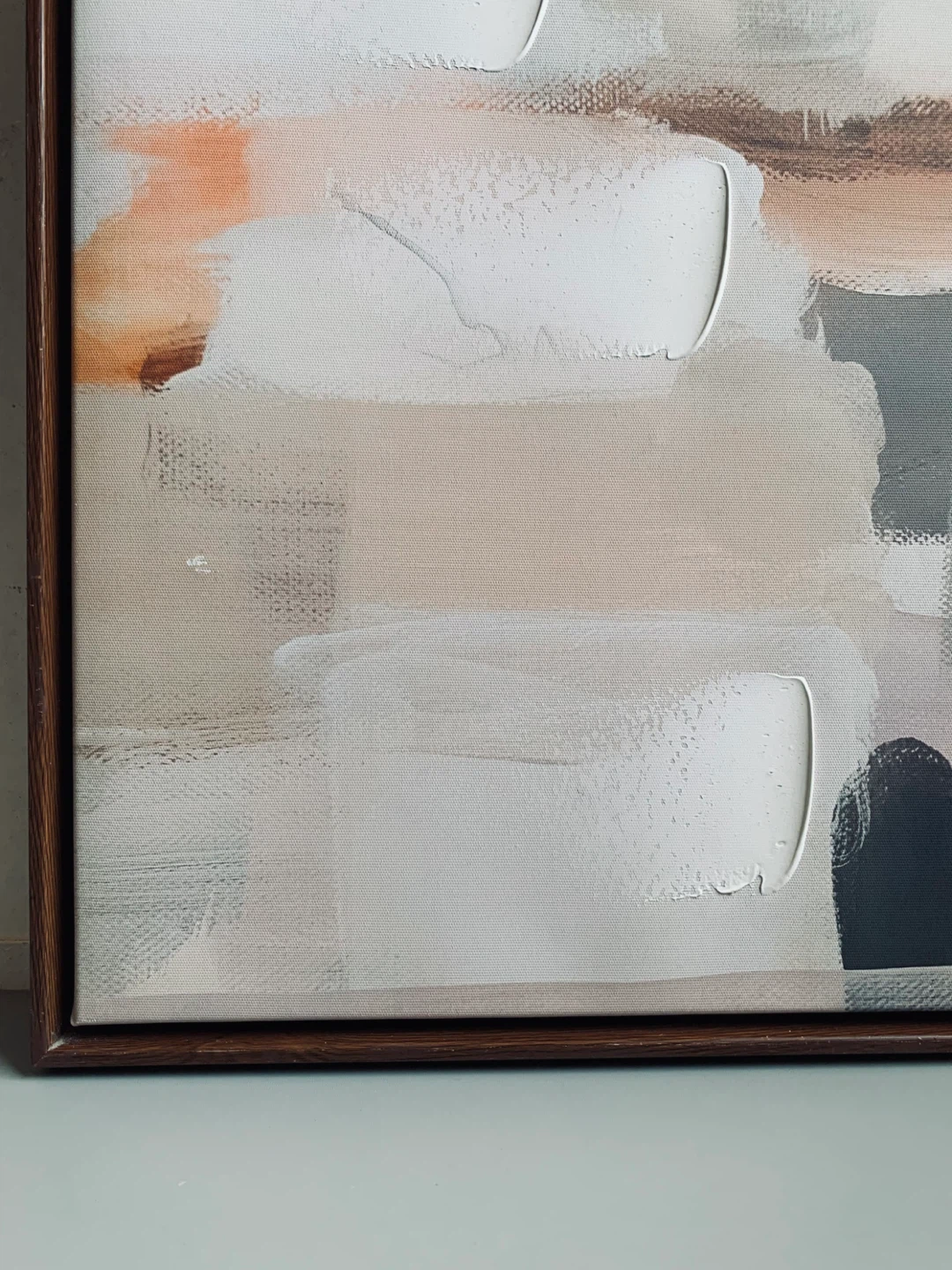 Framed Abstract Canvas Wall Art - photo 2