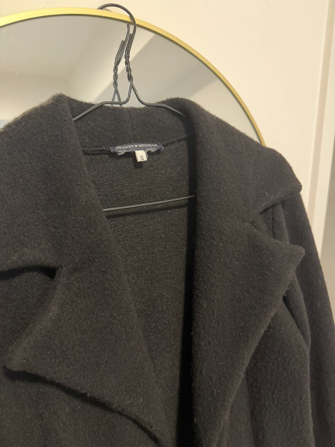 Brandy Melville black coat - photo 2