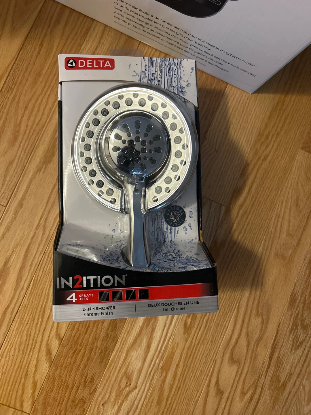 Delta IN2ITION 2-in-1 Shower with Chrome Finish