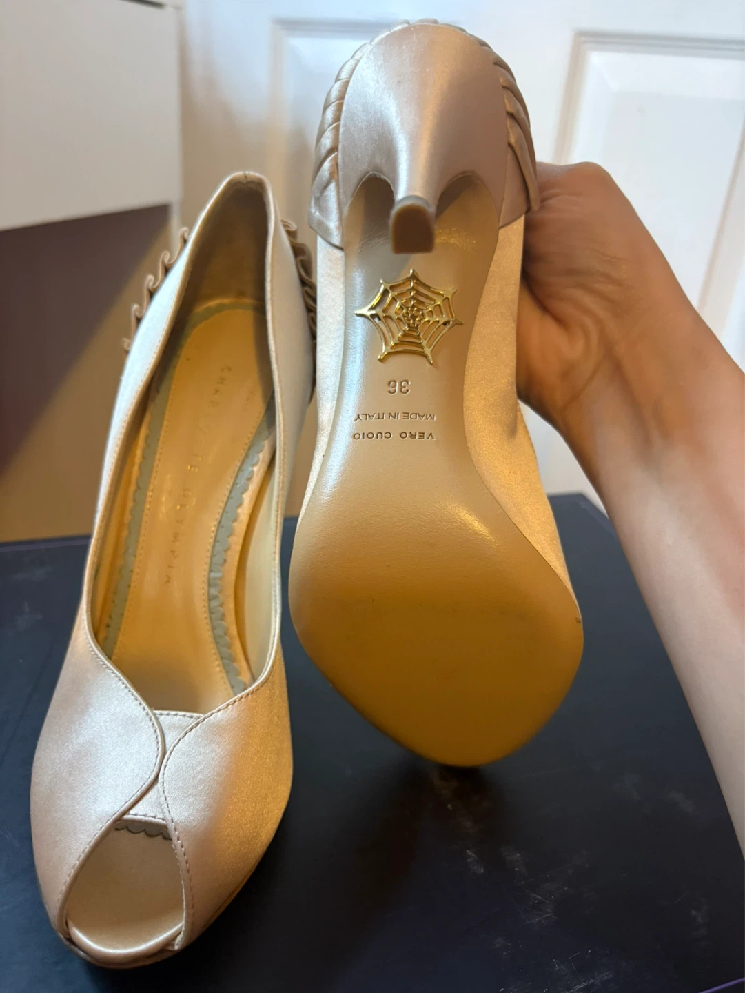 Charlotte Olympia "Kitty" Heels Size 36