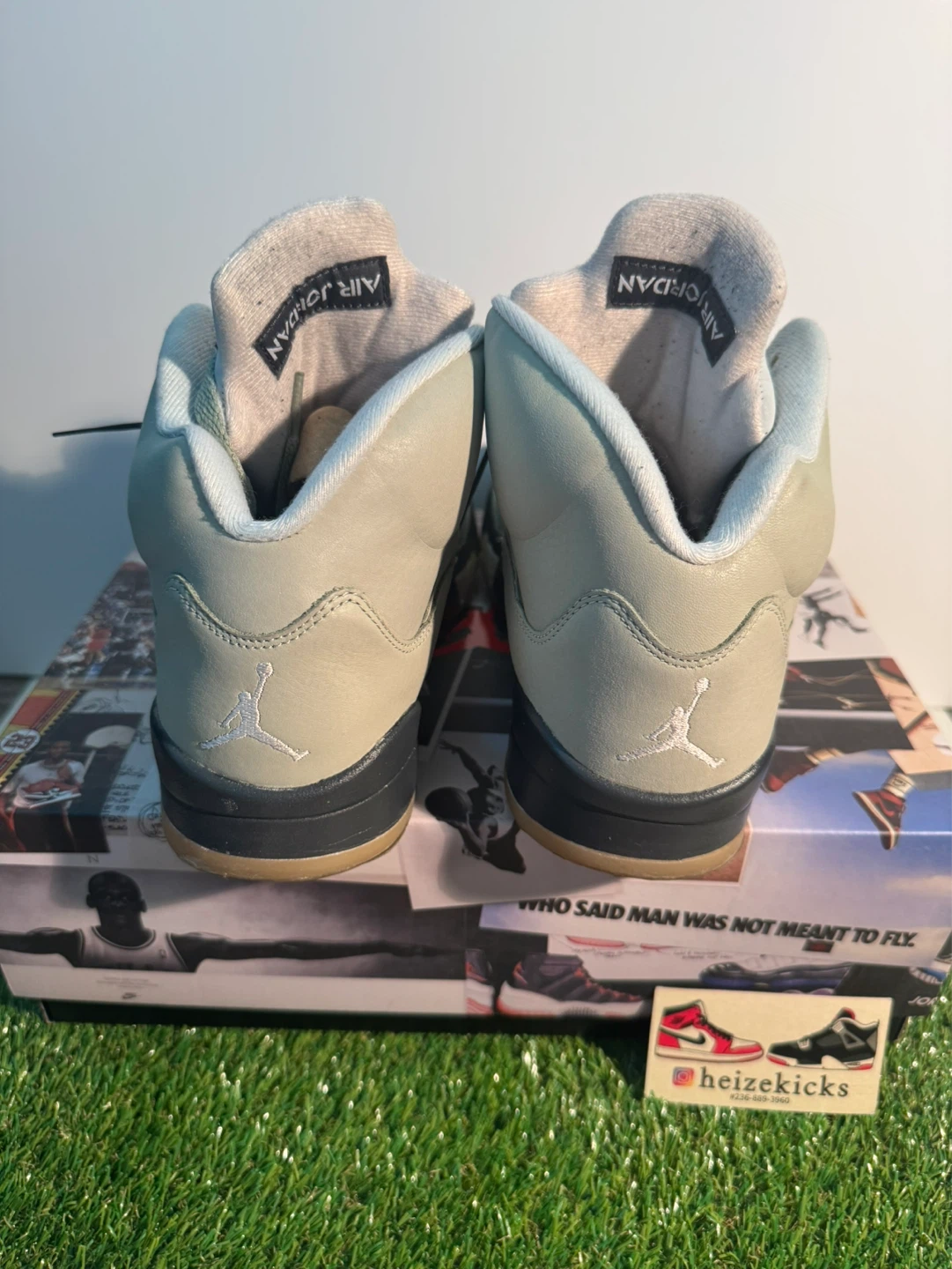 Jordan 5 Jade Horizon size 9 - photo 4