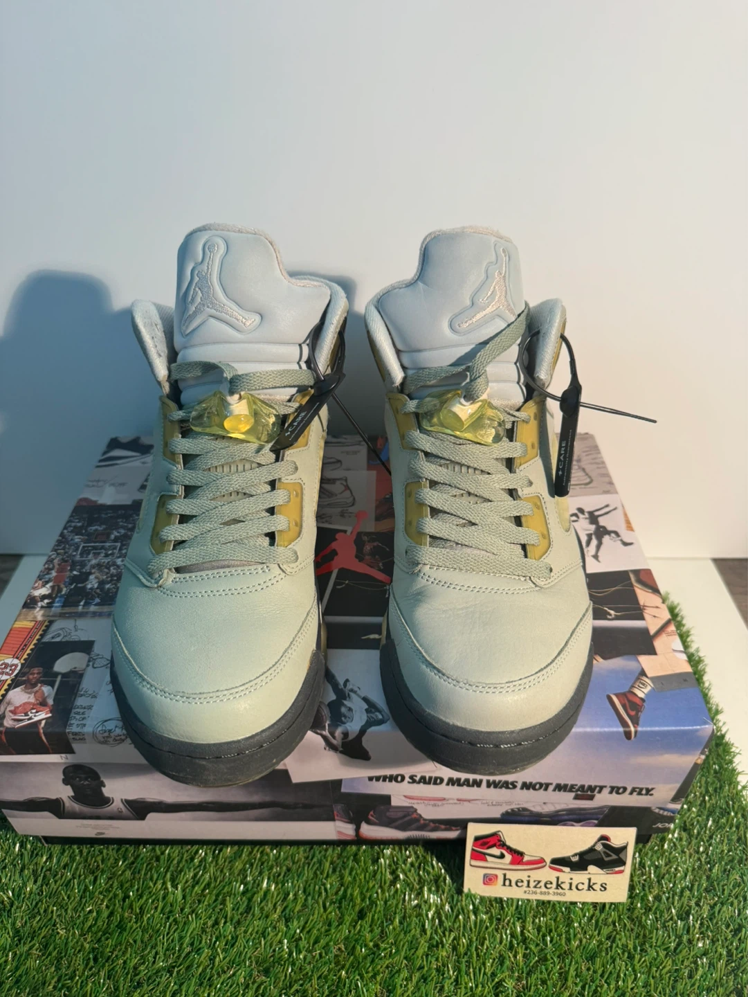 Jordan 5 Jade Horizon size 9 - photo 3