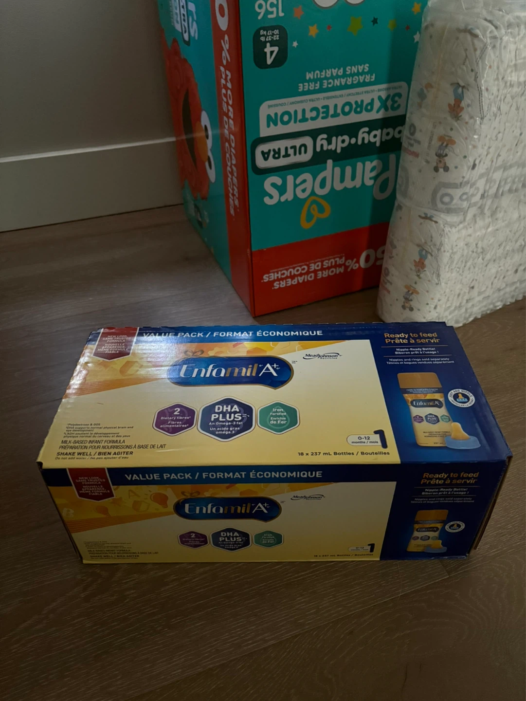 Enfamil A+ Ready to Feed Infant Formula - 18 x 237ml Bottles