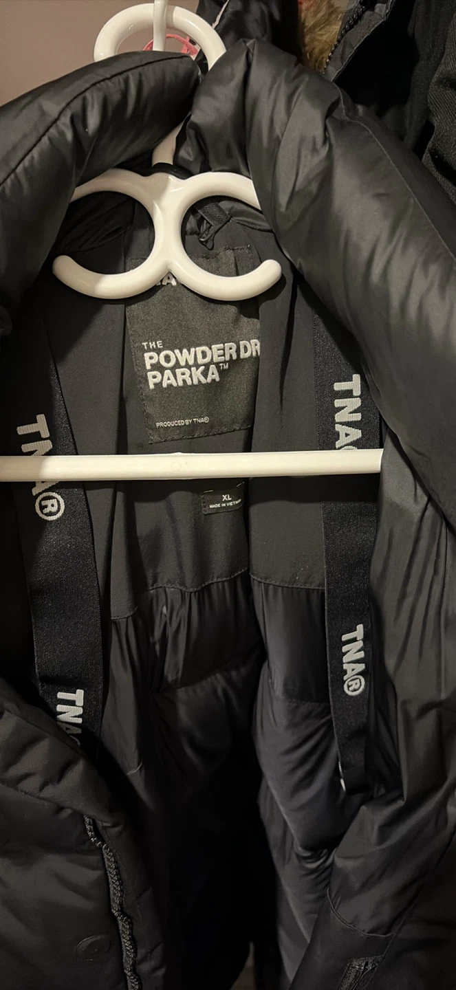 TNA The Powder Dry Parka - Black - XL - photo 2
