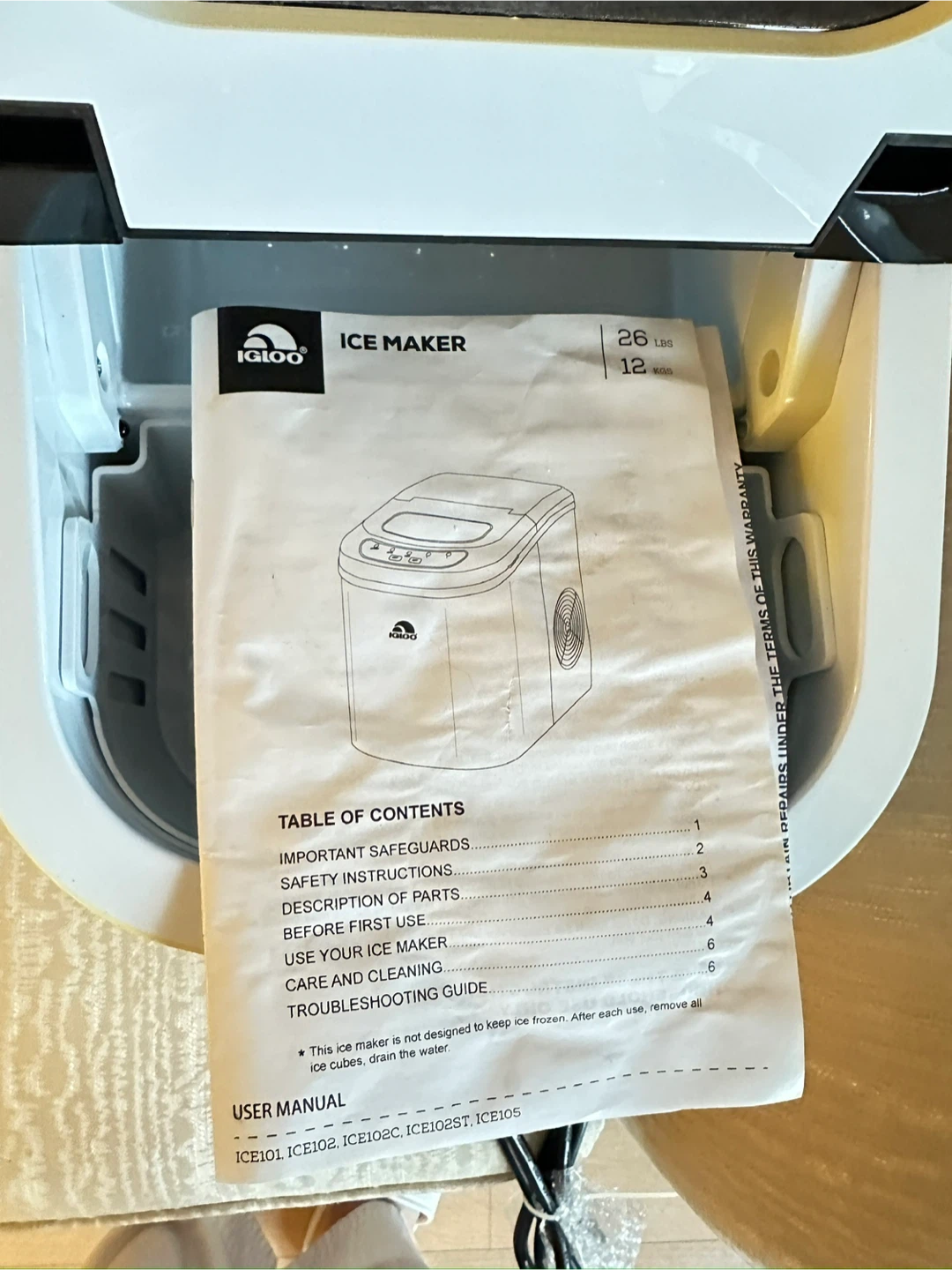 Igloo Ice Maker - photo 2