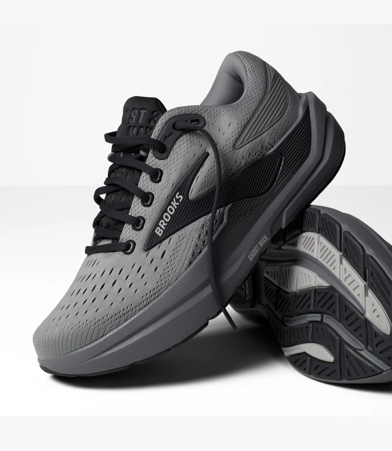 Brooks Ghost Max Running Shoes - Grey - photo 2