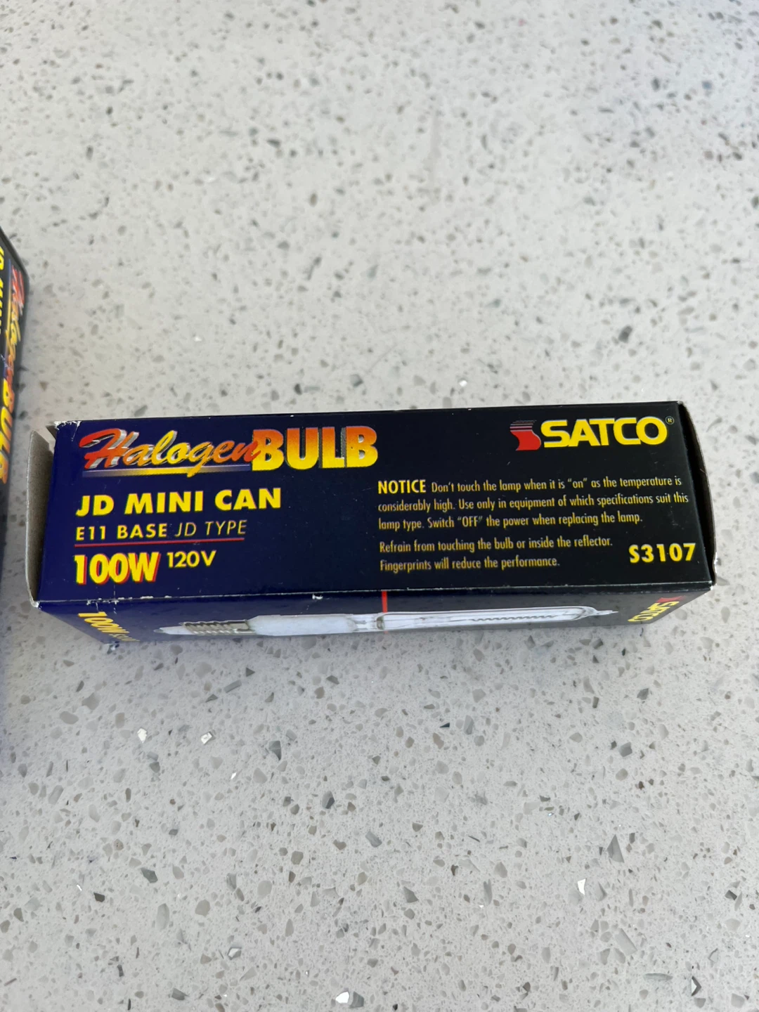 SATCO 100W Halogen Bulb JD Mini Can E11 Base (2 Pack) - photo 4